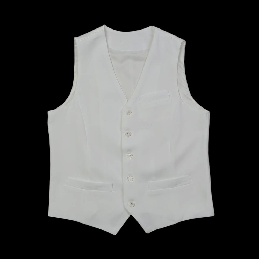 Mens Classic 5 Button Suit Vest in Blue main image 0