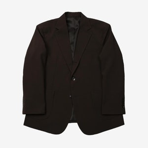 Classic Fit 3-Piece Men's Besic Single Suit Jacket, Vest and Pant Set in Brown Color / Single Breasted Jacket, Pants and Vest 3 piece Suits image 5