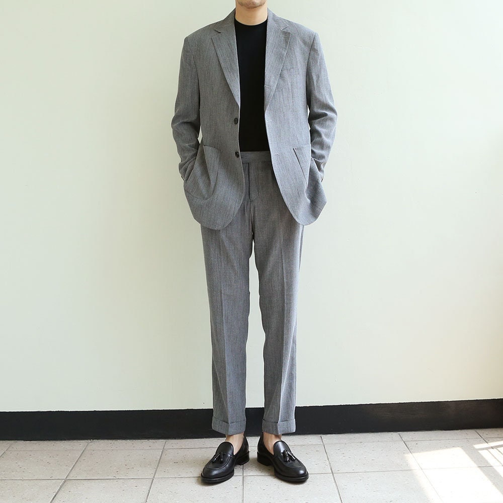 cuffed dress pants George Regular Men's Pleated Microfiber with Adjustable Waistband, Size: 40 x 30, Black Just another reason for you to make this dress pant yours. Brick Stretch Slim Fit Suit