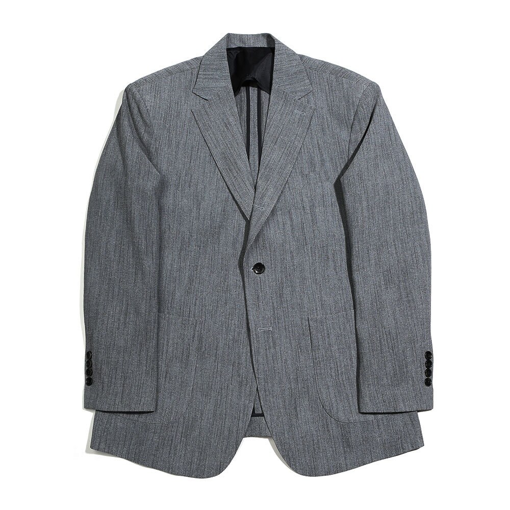 Gray Summer Linen 2-piece Suit – Lightweight Single-breasted