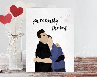 Schitt's Creek Downloadable Card David & Patrick