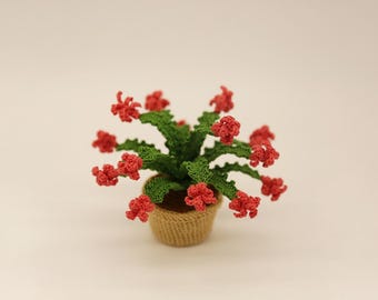 Cactus Flower Crochet Pattern