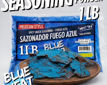 Fuego Azul Seasoning – Blue Heat Seasoning for Beef Jerky & Snacks (1 LB)