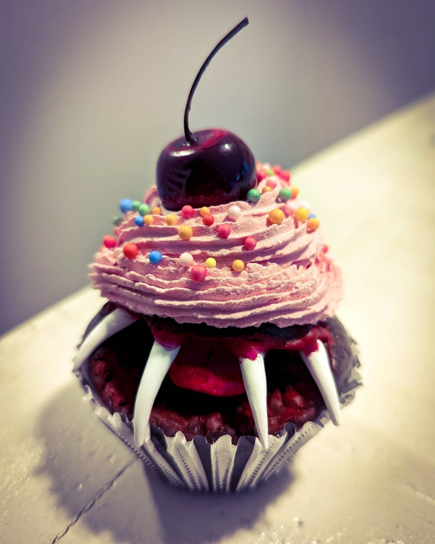Evil Cupcake death by Sugar - Etsy