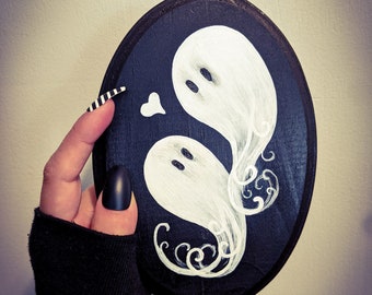 Handpainted Ghost Sign ~Even After Death~