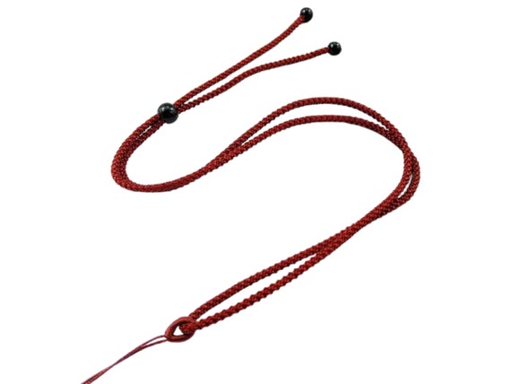 Nylon rope necklace clearance