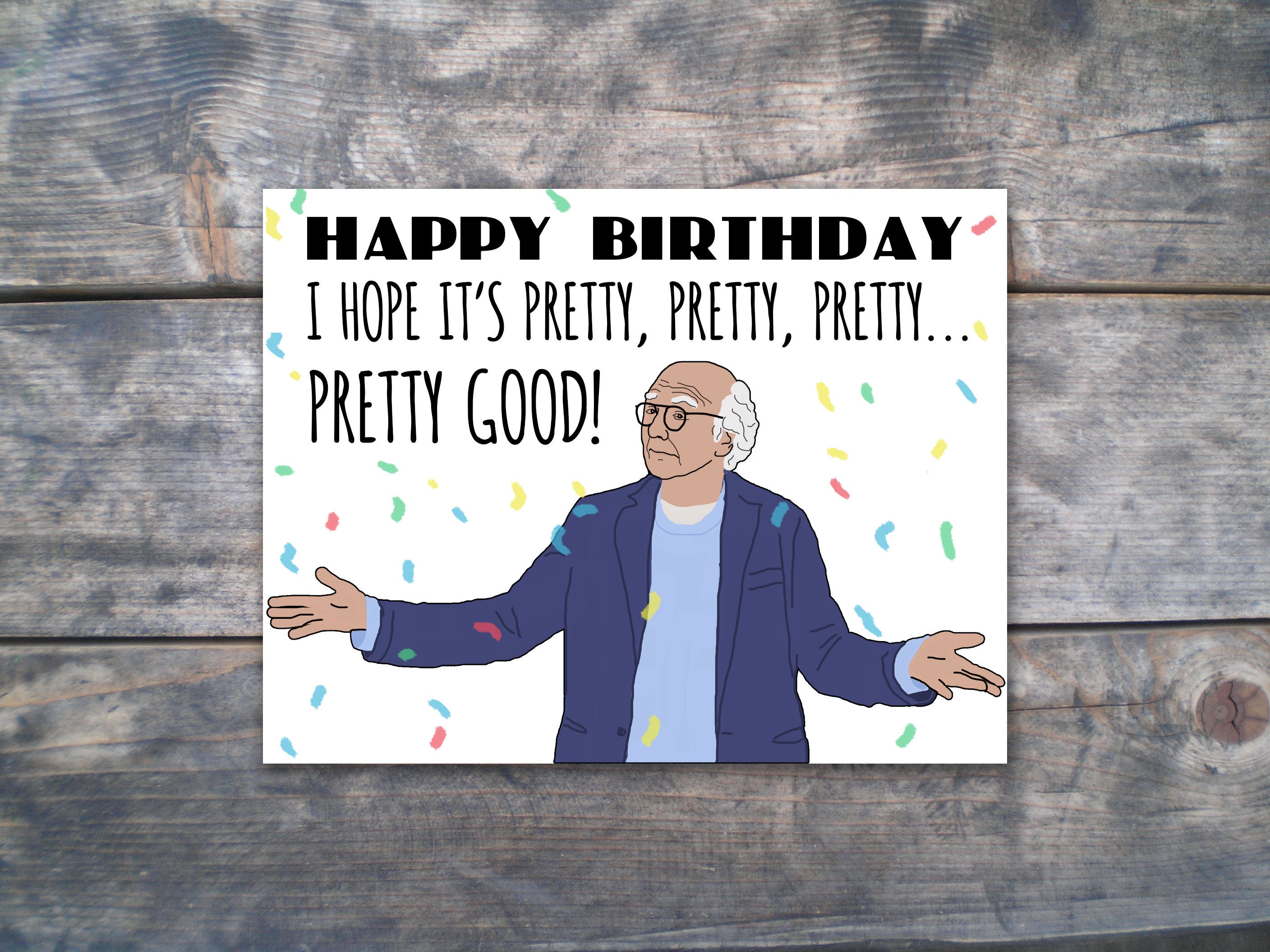 Larry Birthday Card Funny Meme Birthday Card Printable Happy - Etsy Singapore