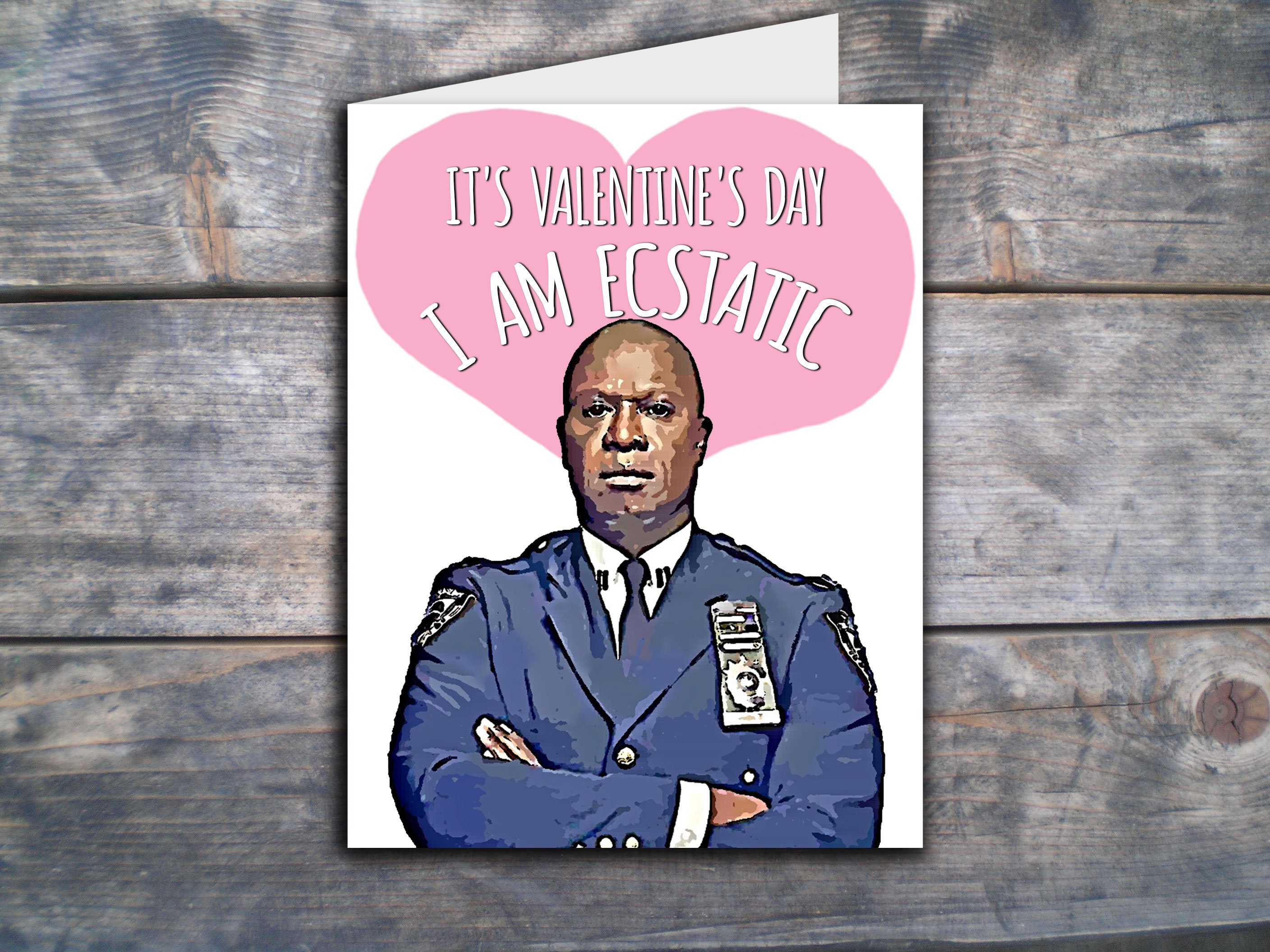 Its Valentines Day Im Ecstatic Funny Brooklyn Nine-nine - Etsy Its Valentines Day Im Ecstatic Funny Brooklyn Nine-nine - Etsy