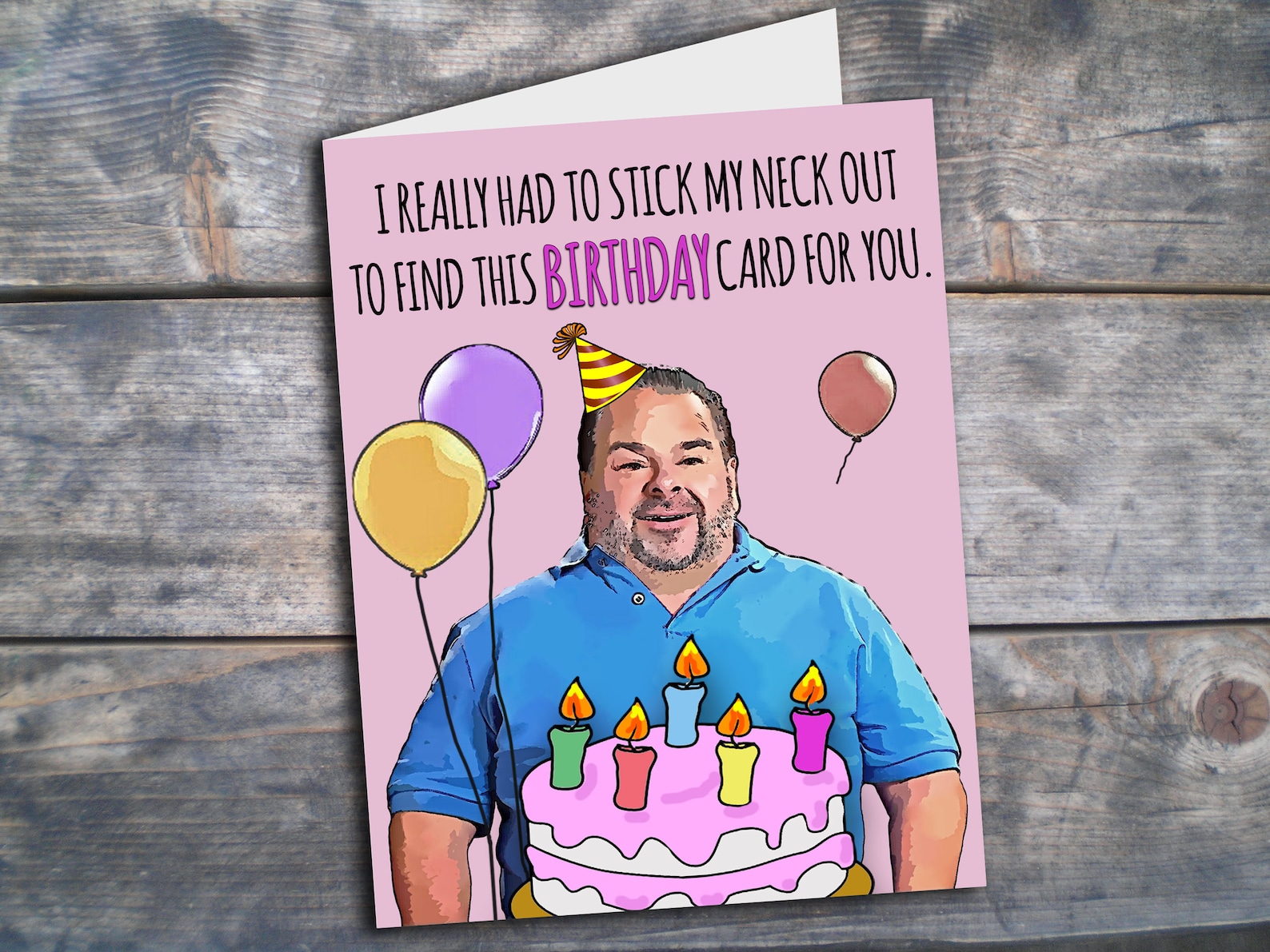 Big Ed Birthday Card Big Ed 90 Day Fiancé Greeting Card - Etsy