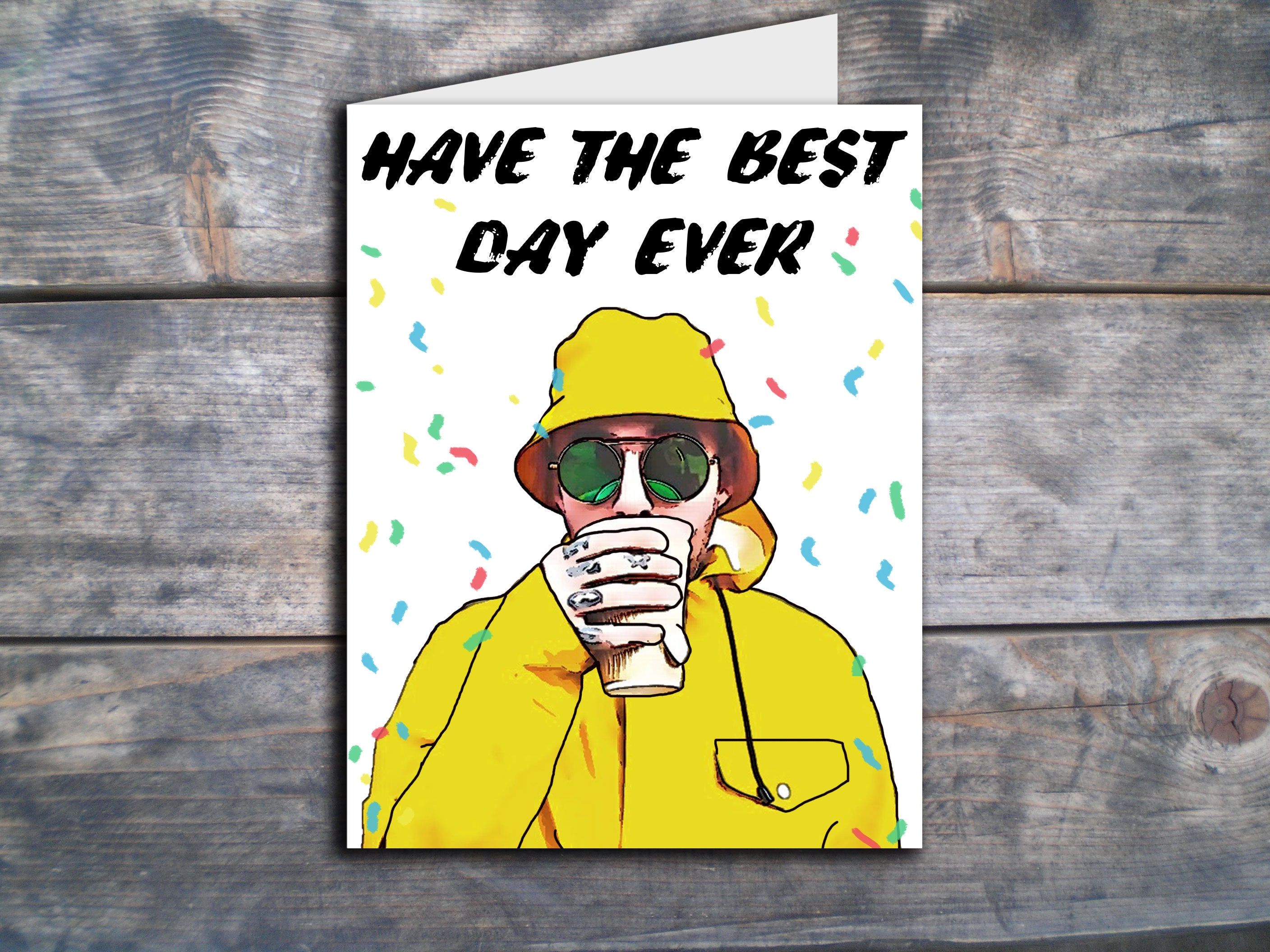 Mac Miller Birthday Card Mac Miller Best Day Ever Birthday Etsy