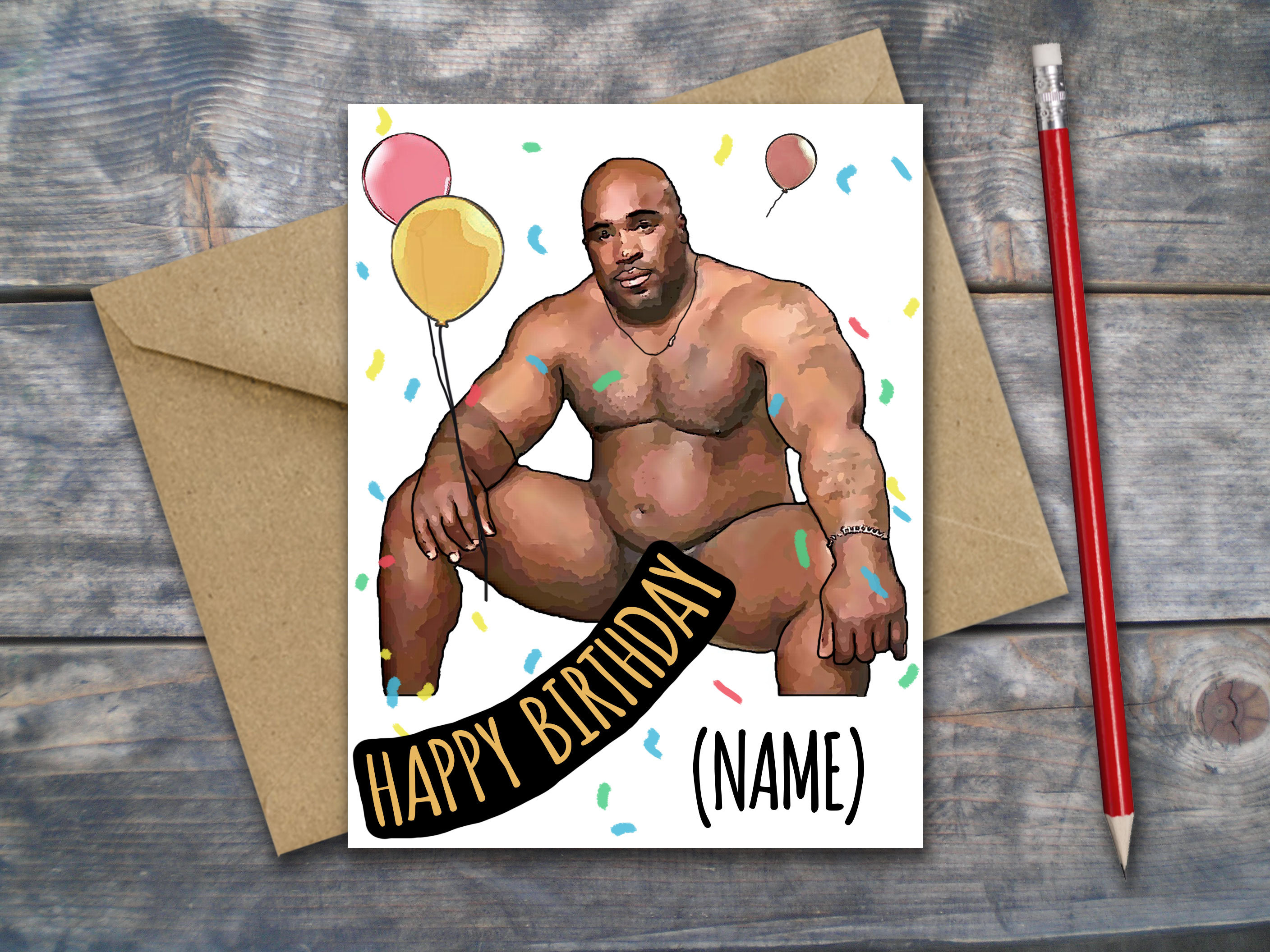 Naked Happy Birthday Meme