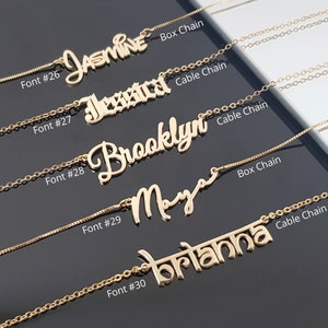 Nickname necklace deals