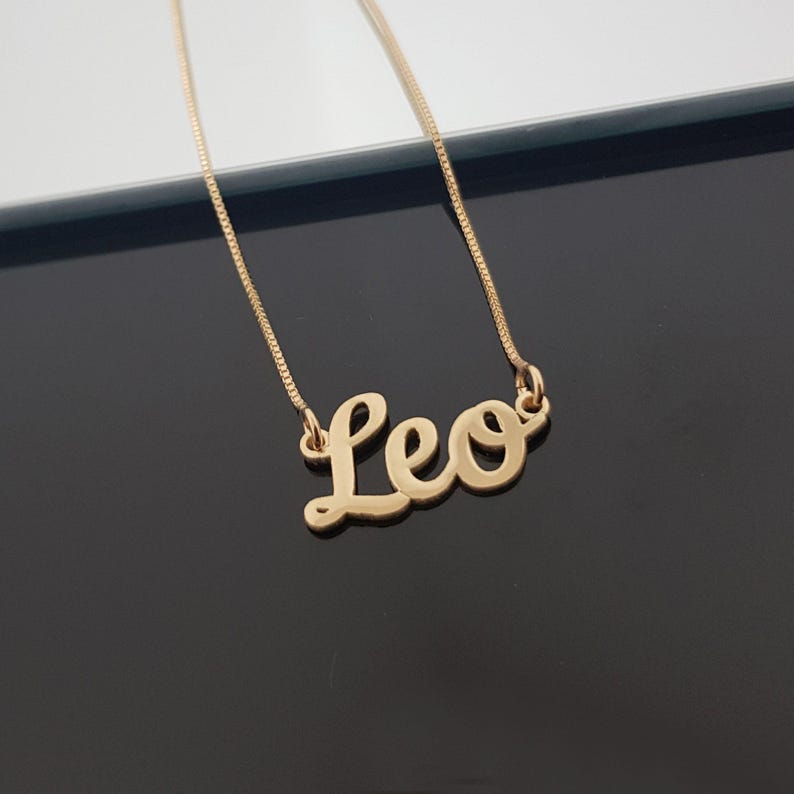Leeuw-ketting met 4 letterstijlen, Leeuw-sterrenbeeldketting, Leeuw-horoscoopketting, astrologisch Leeuw-verjaardagscadeau-idee, Leeuw-sterrenhanger afbeelding 8