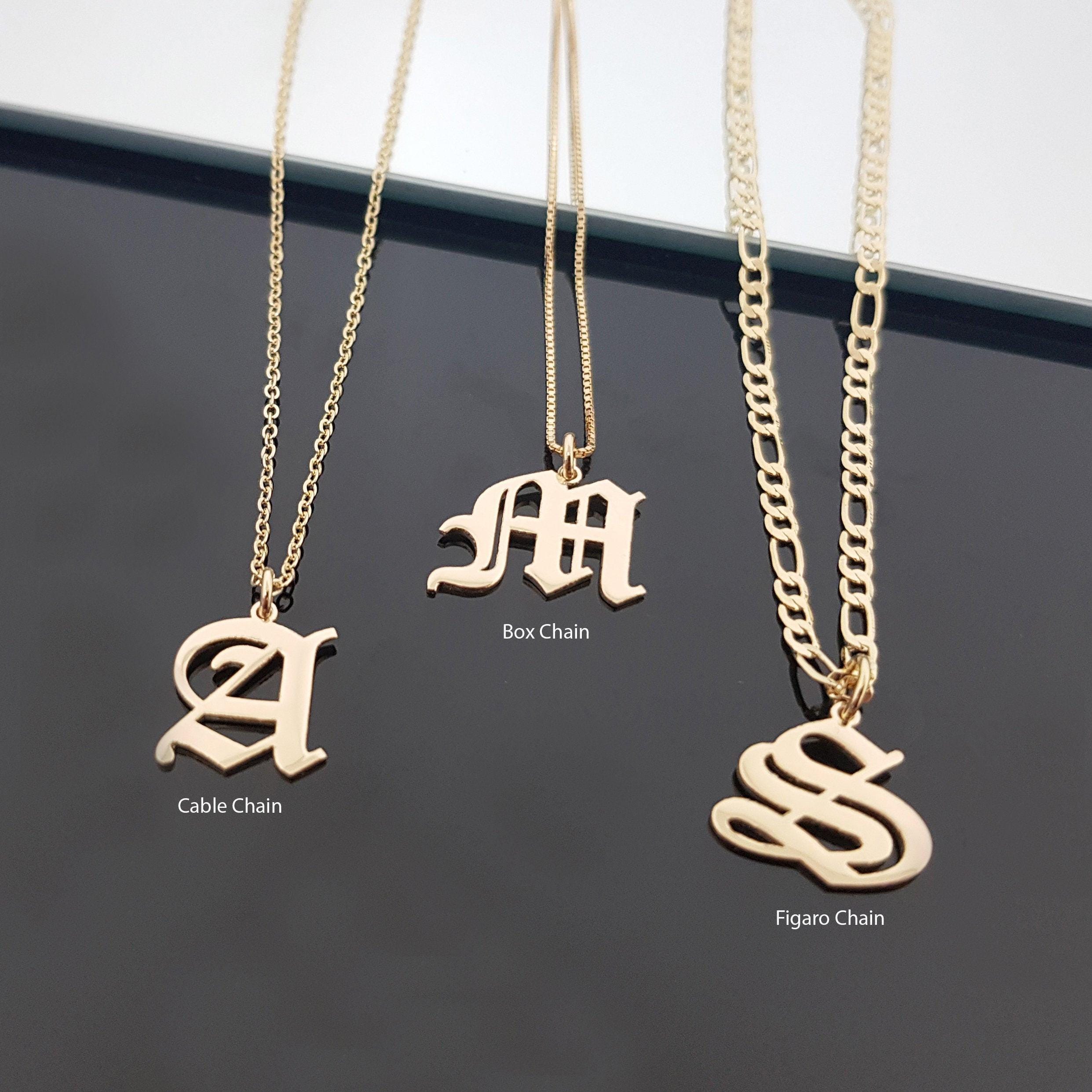 Gold b necklace - Etsy 日本