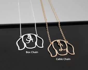 Personalized Dog Initial Necklace, Dog Memorial Necklace Personalized, Pet Loss Memorial Jewelry, Rainbow Bridge Dog Necklace, Pet Loss Gift