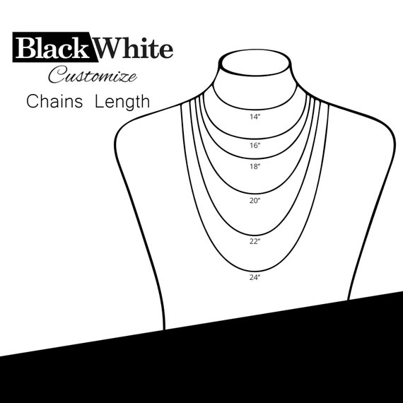 Necklace Length Guide – Ebb & Flow Jewelry