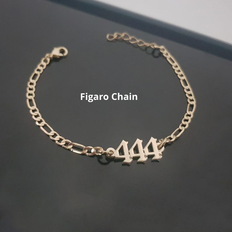 Angel Numbers Bracelet/Anklet, Angel Numbers, Angel Number Bracelet Personalized, Lucky Number Bracelet/Anklet, Angel Number Pendant image 6