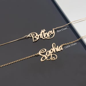 Valentines Day Name Necklace, Hearts Font Name Necklace, Valentines Day Gift For Her Personalized, Name Necklace with Hearts, Hearts Jewelry