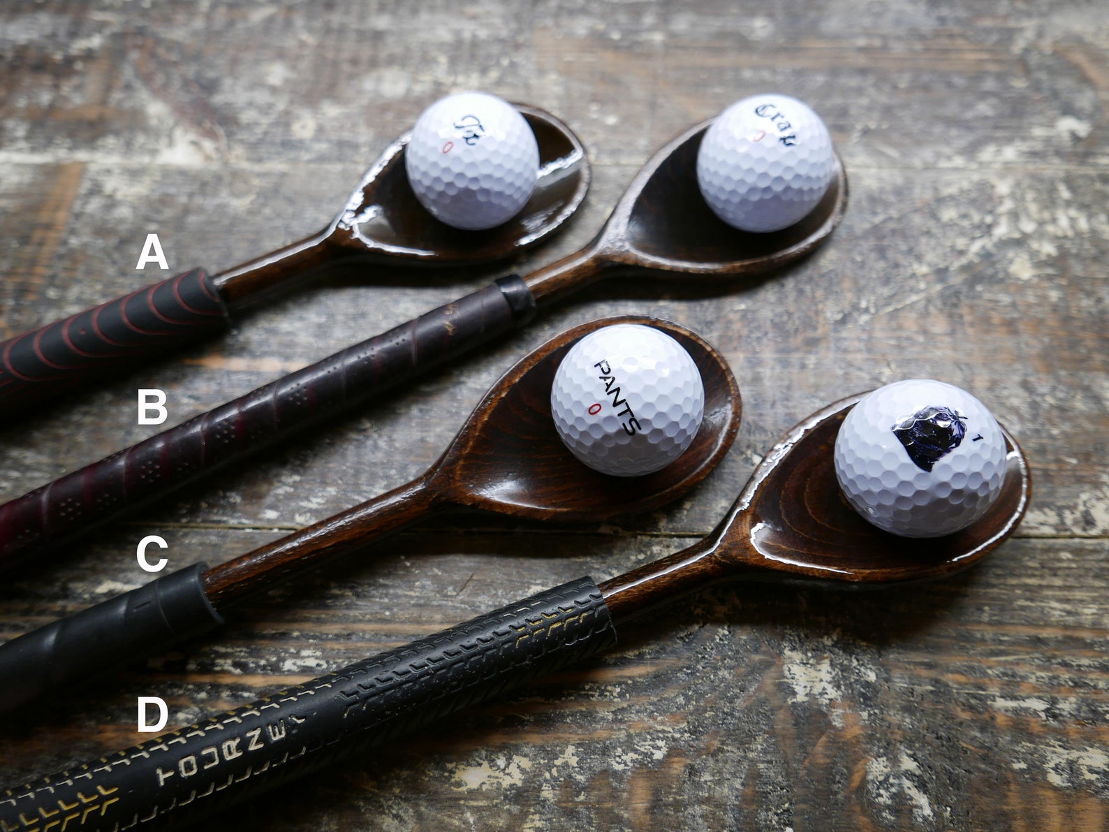 Golf Wooden Spoon 3 Booby Prize Worst Golfer Rubbish Golfer Etsy