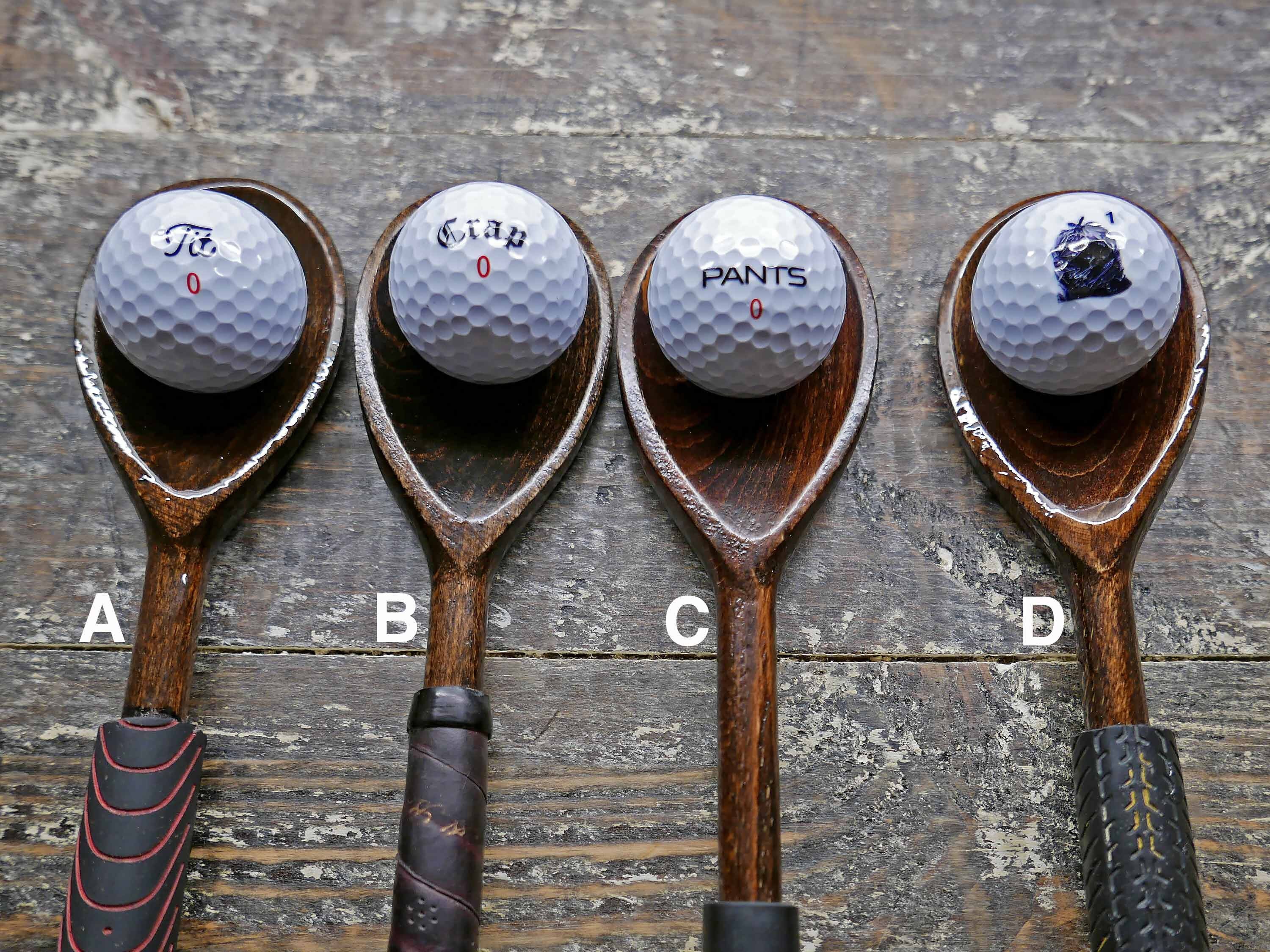 Golf Wooden Spoon 3 Booby Prize Worst Golfer Rubbish Golfer Etsy