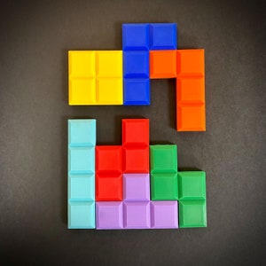 Tetris magnets - retro arcade gaming fun!