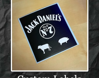 Etichette personalizzate per contenitori di legna e pellet