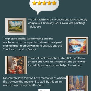 Impressionist Pond with Lily Pads - Rustic Nature-Inspired Wall Art, Cottagecore Greenery, Serene Vintage Landscape, Printable Art 1029 image 10