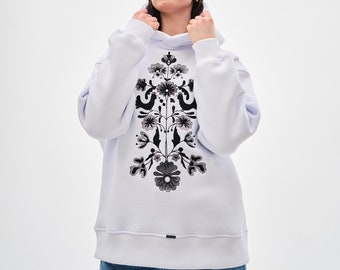 Embroidered hoodie