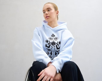 Embroidered hoodie