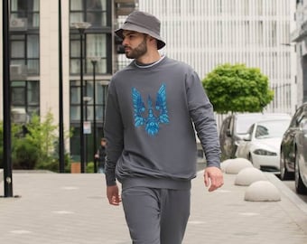 Embroidered Track suit , men’s suit