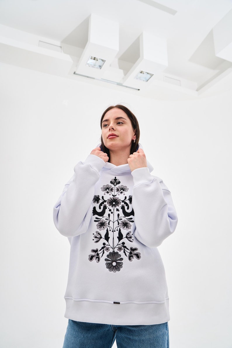 Embroidered hoodie image 1