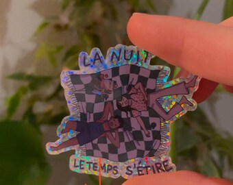 Sticker - La nuit, le temps s’étire