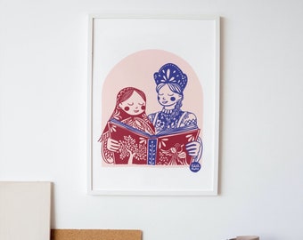 Affiche A3 - les lectrices