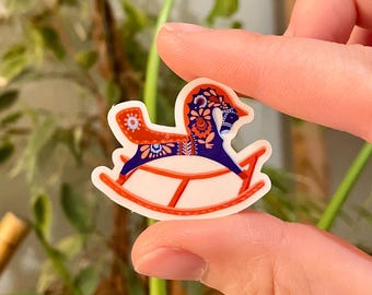 Sticker - Cheval à bascule