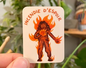 Sticker - Incendie d’espoir
