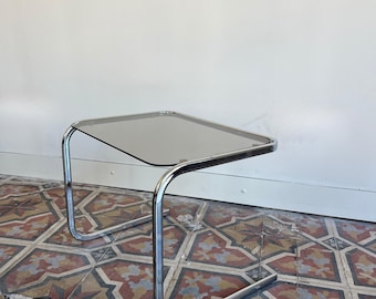 Space Age Chrom Beistelltisch