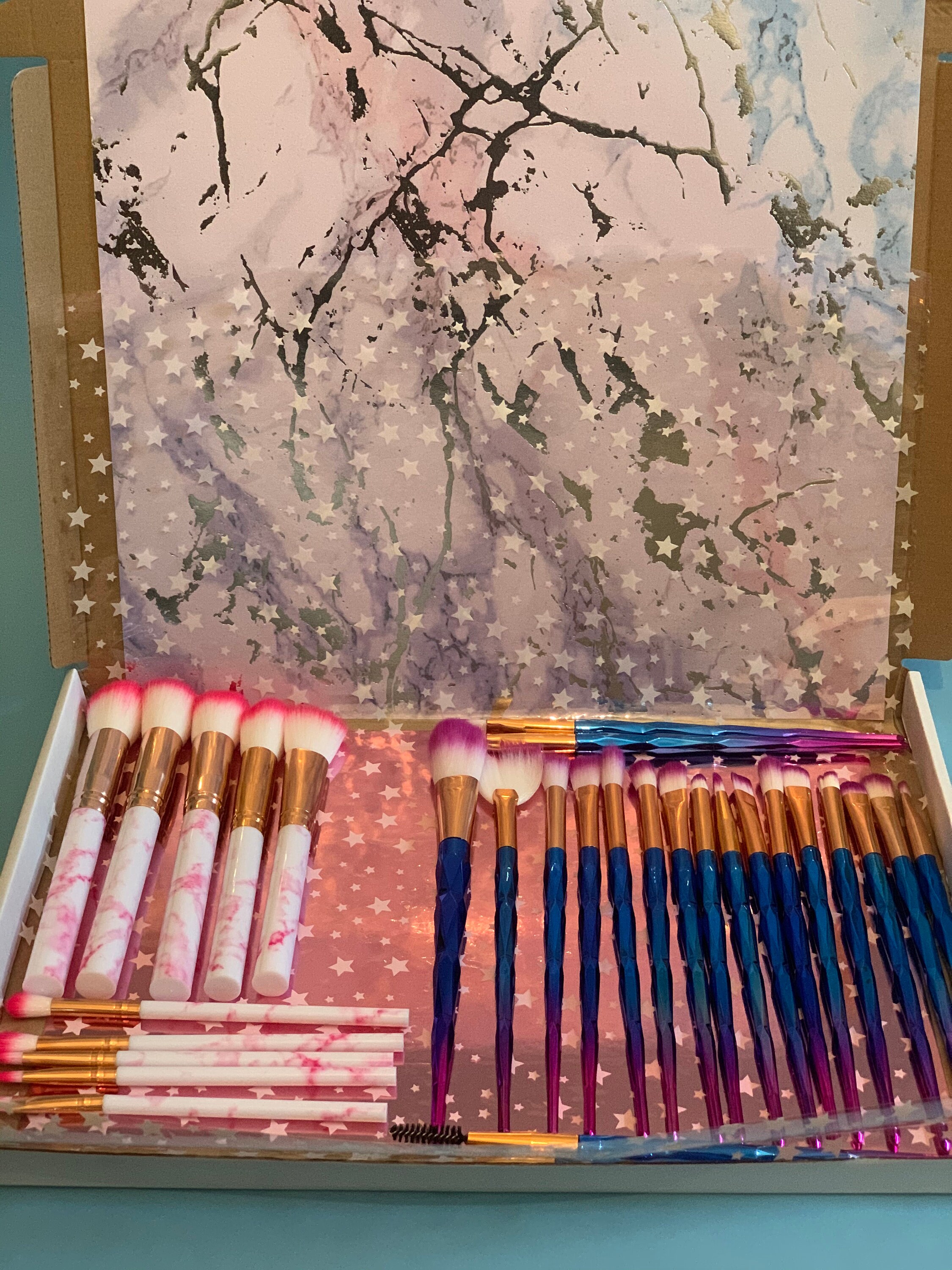 Makeup Brush Set Gift for Women Make Up Brushes Valentines Etsy