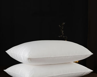 600 Loft White Goose Down Pillow | Killarney Pillow | White Goose Down Pillow | All Natural White Goose Down