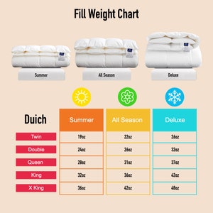 800 Loft European White Down Duvet Duich Comforter All Season Winter Summer Comforter Twin Double Queen King XK image 7