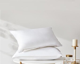 Almohada de plumón blanco europeo 800 Loft / Confort lujoso hecho a mano