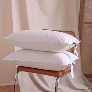 725 Loft Hutterite White Goose Down Pillow | Emerald Pillow | Premium White Goose Down