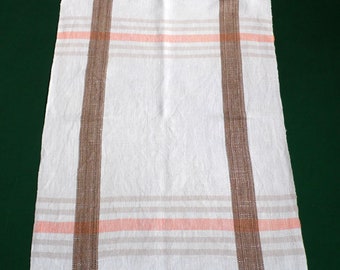 vintage linen tea towel, Swedish vintage kitchen towel