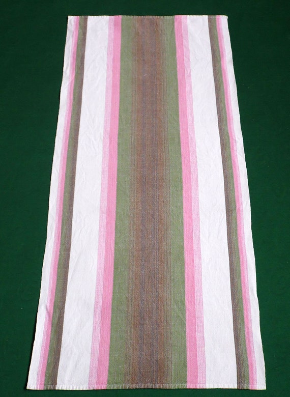 Vintage Linen Table Runner Linen Table Topper Swedish Table Etsy