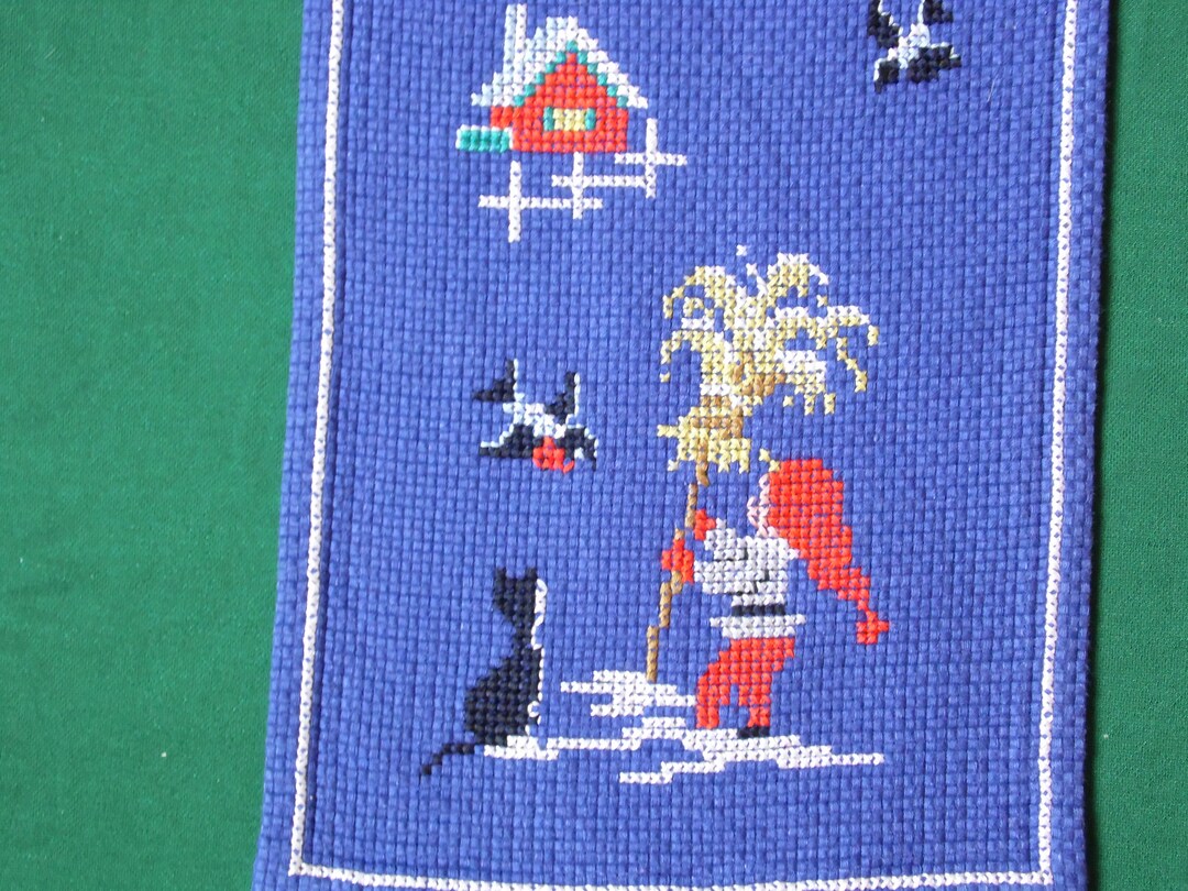 Vintage Swedish Table Runner Christmas Table Runner Etsy
