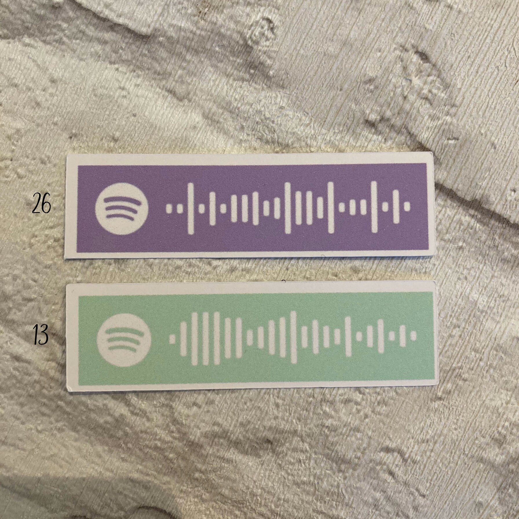 Customizable Spotify Code Sticker Spotify Sticker Music Etsy UK