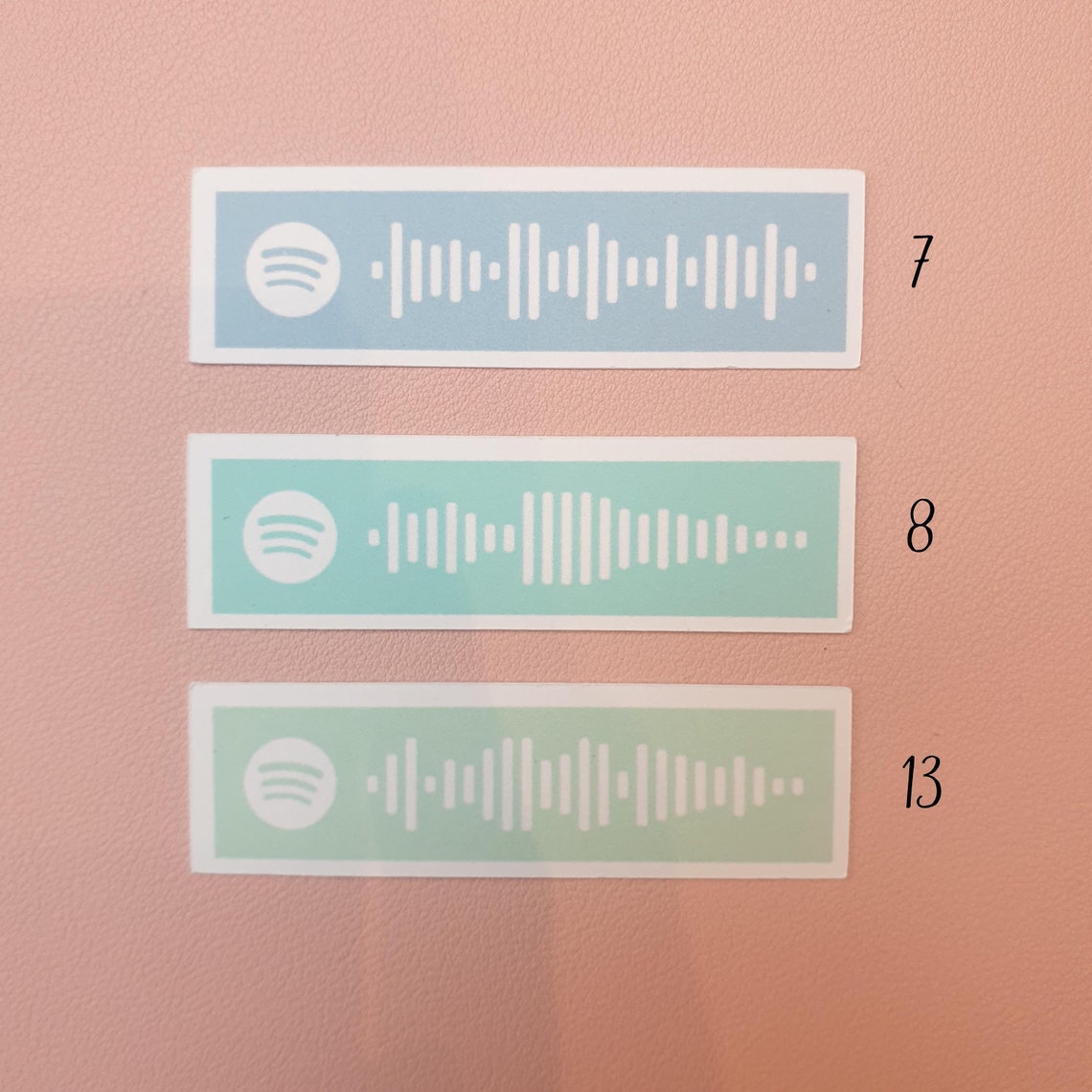 Customizable Spotify Code Sticker Spotify Sticker Music Etsy UK