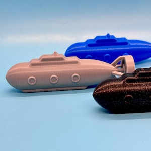 Submarine — Start Player Token for The Crew: Mission Deep Sea or Other Games