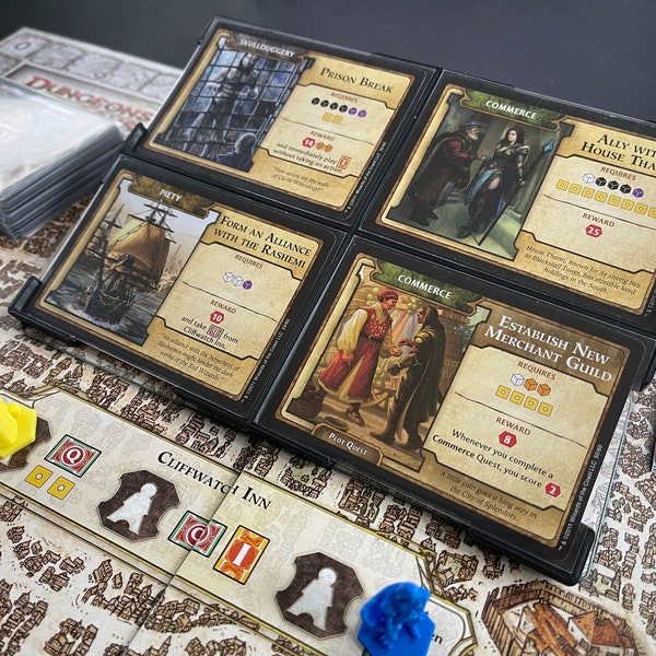 Lords of Waterdeep Display Tray for Quest Cards