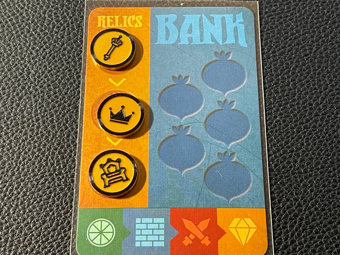 Upgraded Relics Tokens for Village Pillage - Etsy