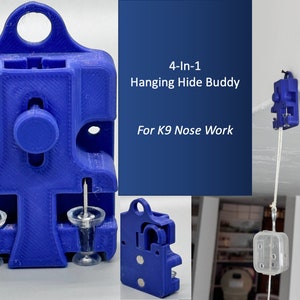 4-in-1 Hanging Hide Buddy for K9 Nose Work (Suspended Hides)